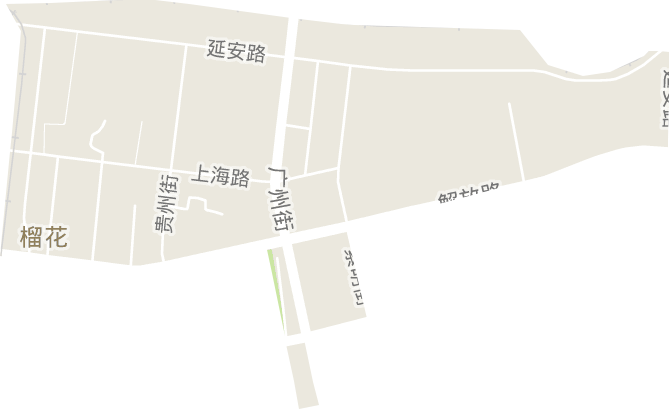榴花街道电子地图