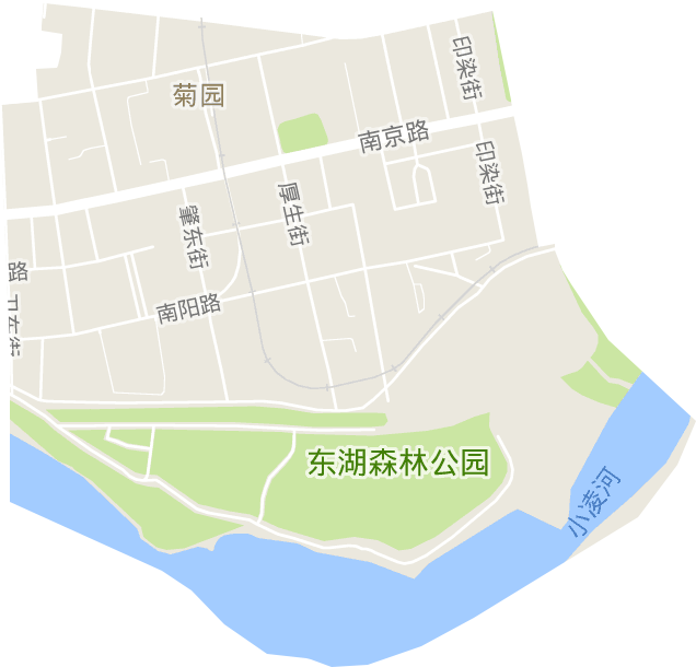 菊园街道电子地图