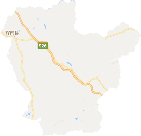辉南县电子地图