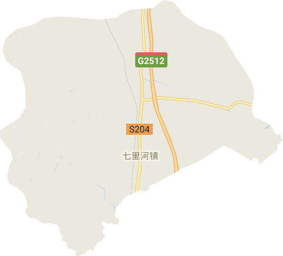 七里河镇电子地图