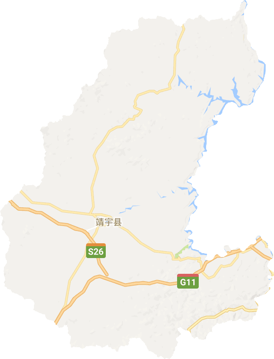 靖宇县电子地图