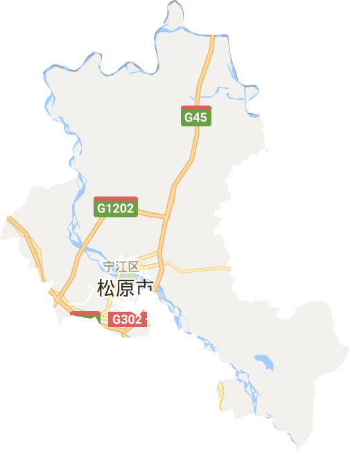 宁江区电子地图