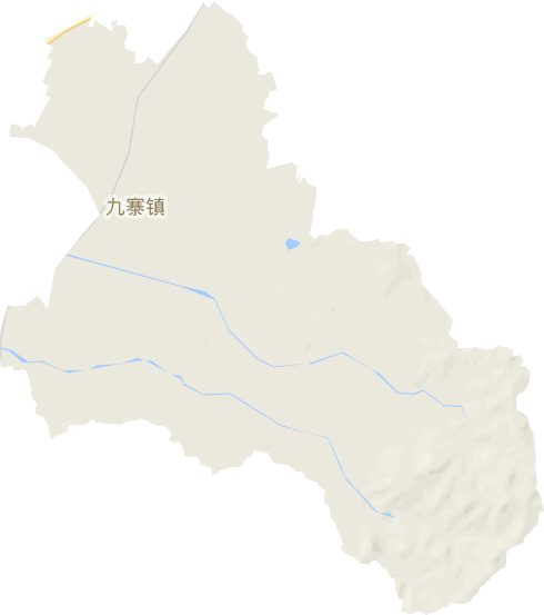 九寨镇电子地图