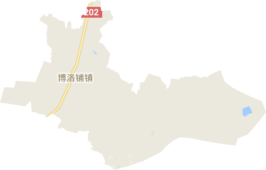 博洛铺镇电子地图