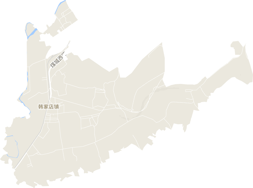韩家店镇电子地图