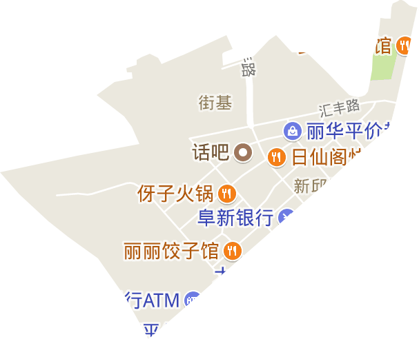 兴隆街道电子地图