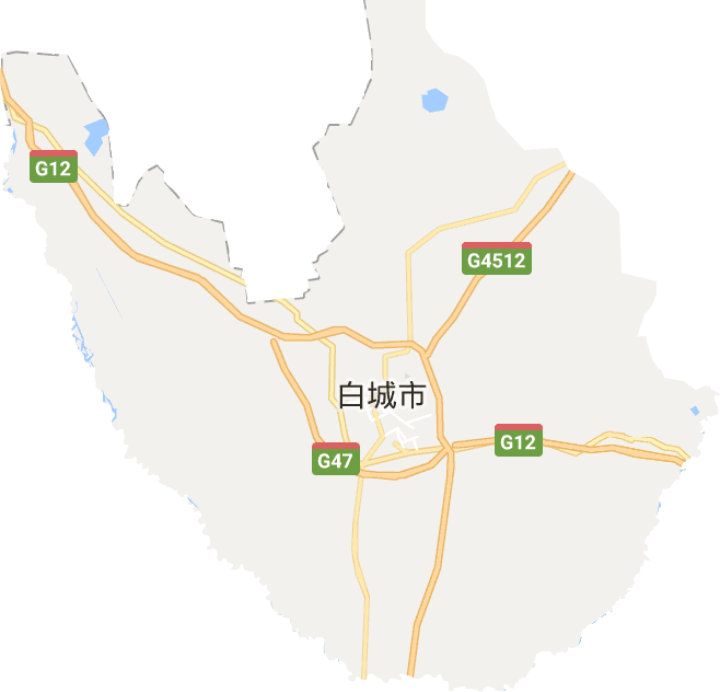 洮北区电子地图
