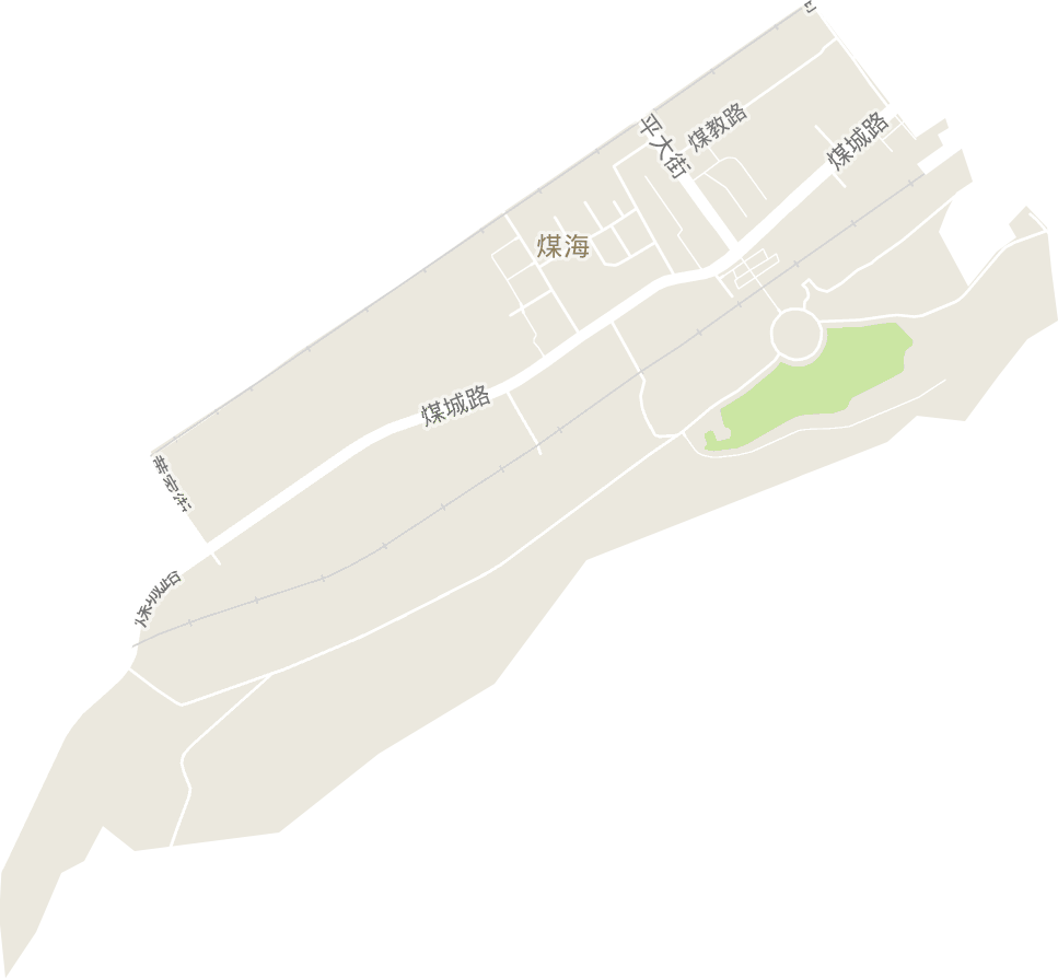煤海街道电子地图