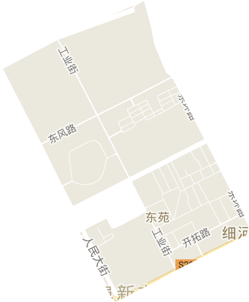 东苑街道电子地图