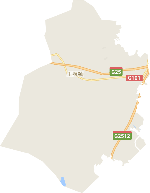 王府镇电子地图