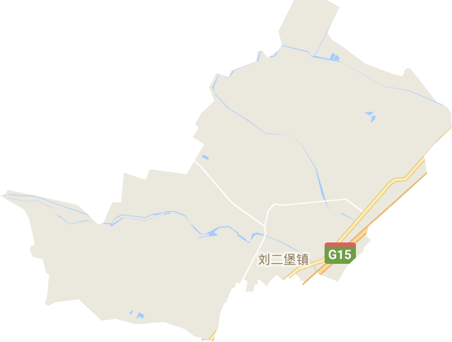 刘二堡镇电子地图