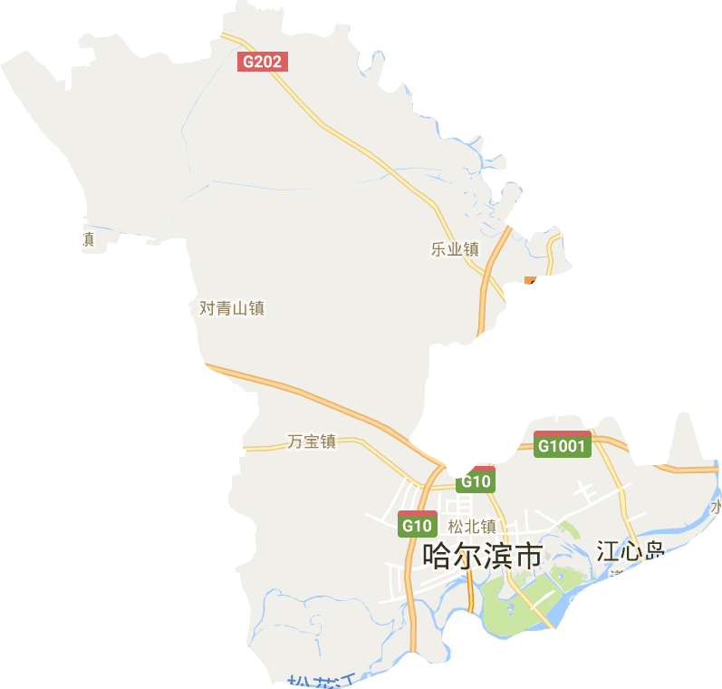 松北区电子地图