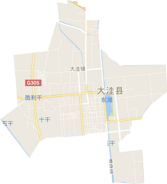 大洼镇电子地图