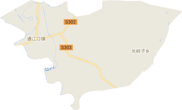 通江口镇电子地图