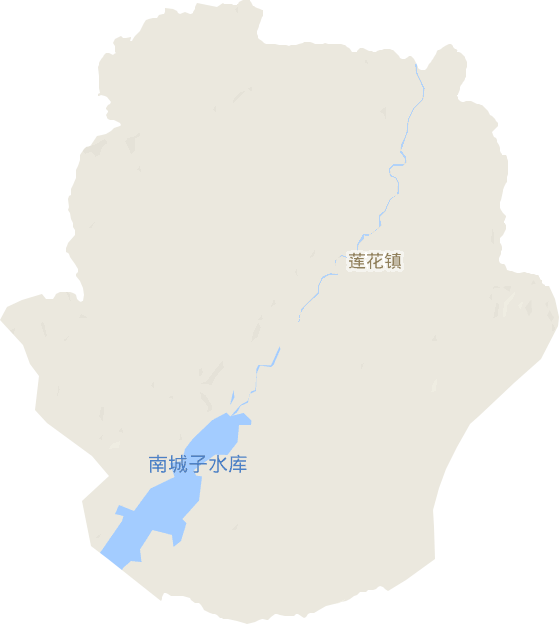 莲花镇电子地图