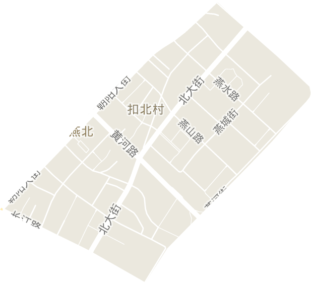 燕北街道电子地图