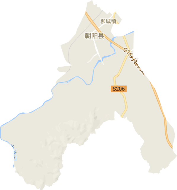 柳城镇电子地图
