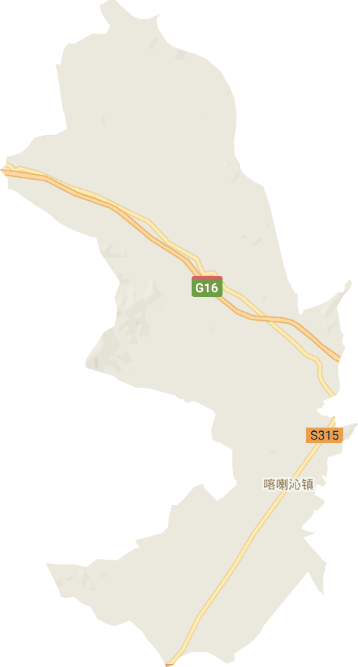 喀喇沁镇电子地图