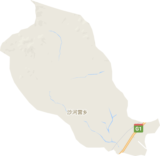 沙河营乡电子地图