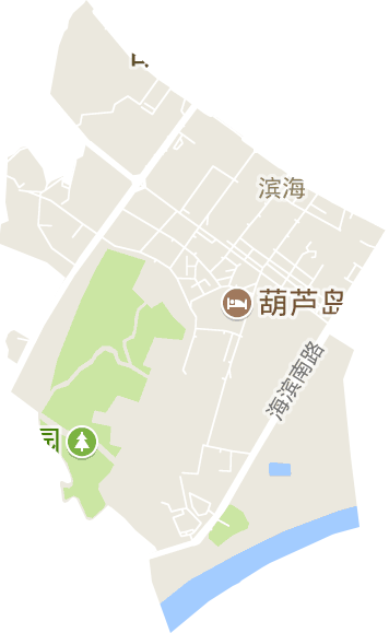 滨海街道电子地图