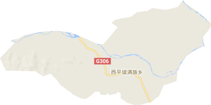 西平坡满族乡电子地图