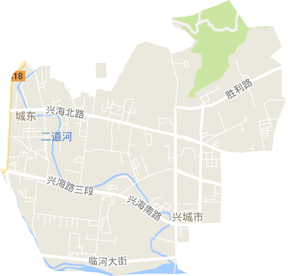 温泉街道电子地图