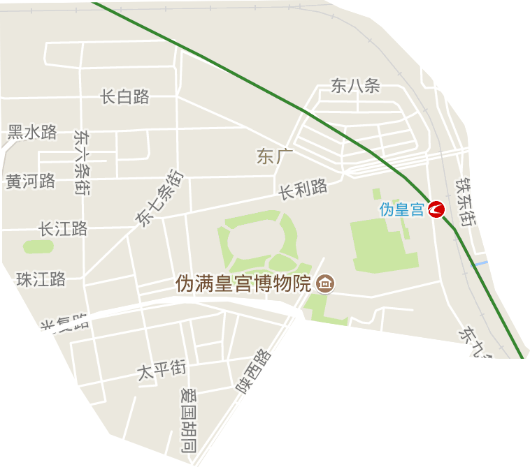 东广街道电子地图