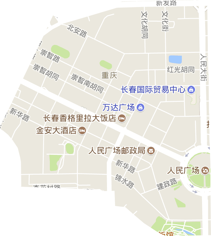 重庆街道电子地图