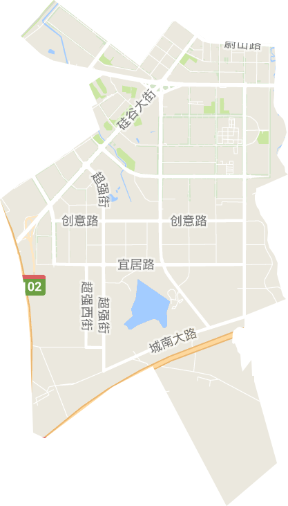 硅谷街道办事处（长春高新技术产业开发区）电子地图