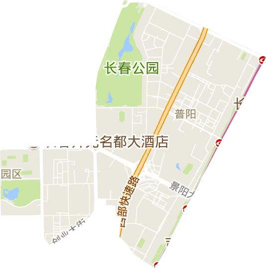 春城街道电子地图