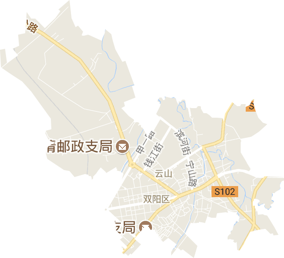 云山街道电子地图