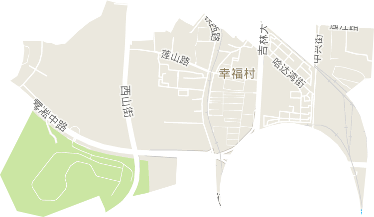 莲花街道电子地图