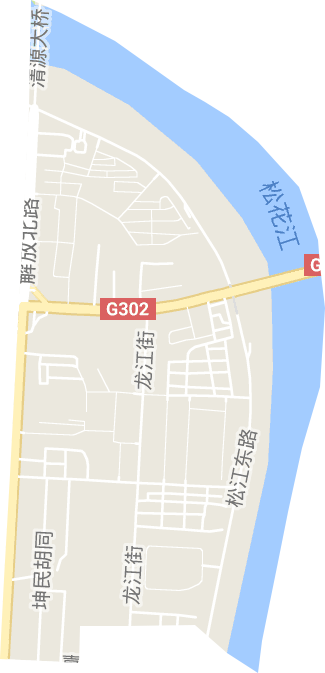 延江街道电子地图