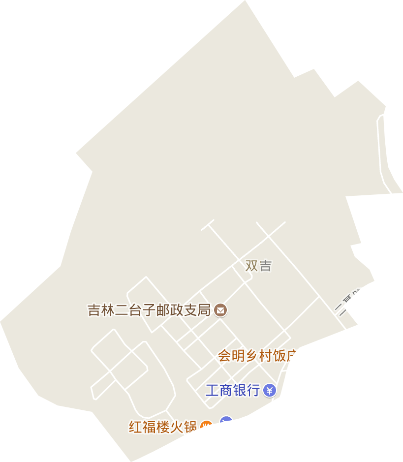 双吉街道电子地图