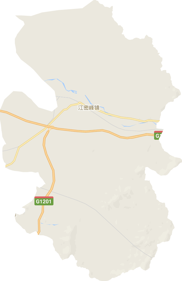 江密峰镇电子地图