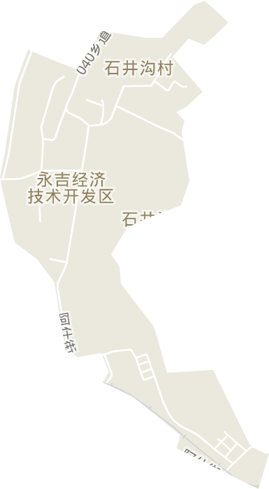 石井街道电子地图