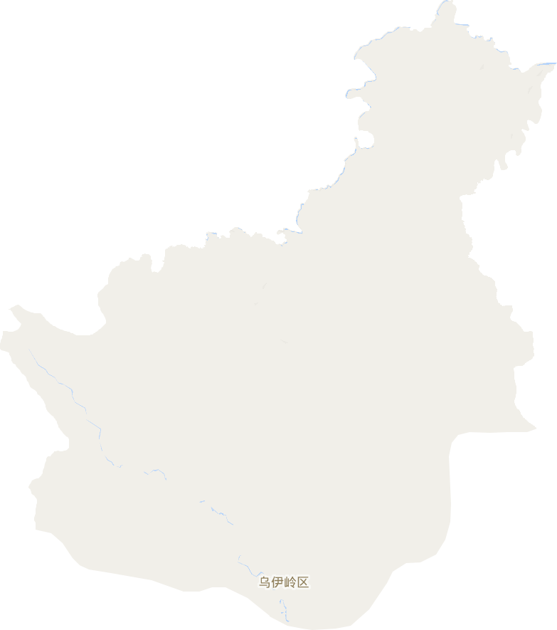 乌伊岭区电子地图