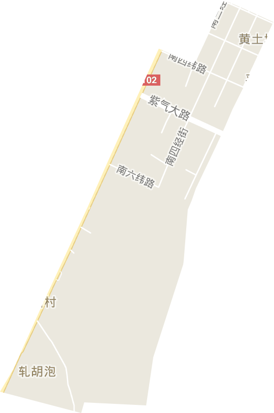 黄土坑街道电子地图