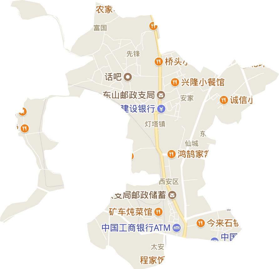 县级直管村级单位（特殊镇）电子地图