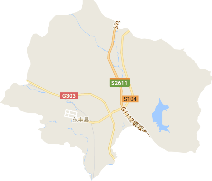 东丰镇电子地图
