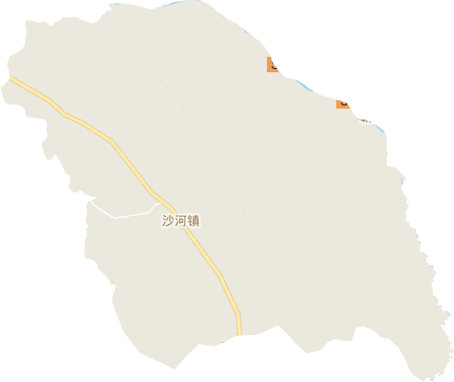 沙河镇电子地图