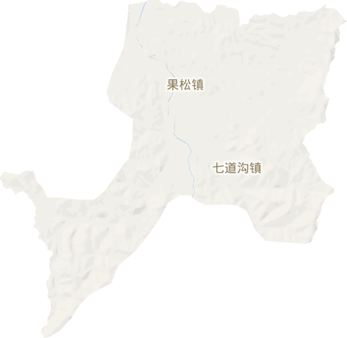 果松镇电子地图