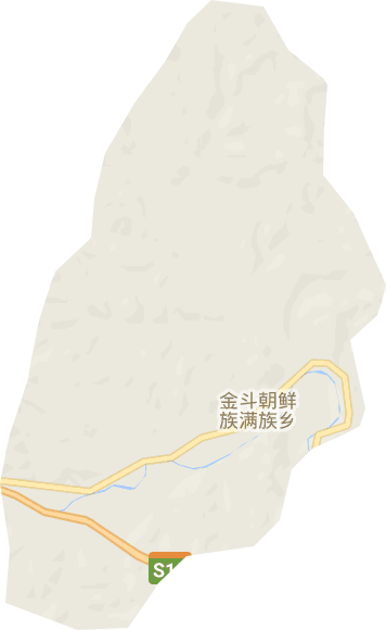 金斗朝鲜族满族乡电子地图