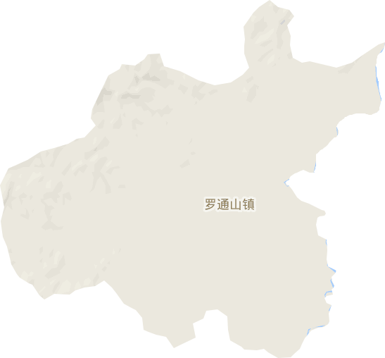 罗通山镇电子地图