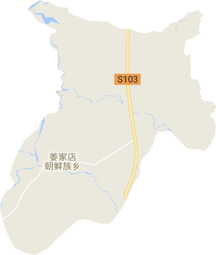 姜家店朝鲜族乡电子地图