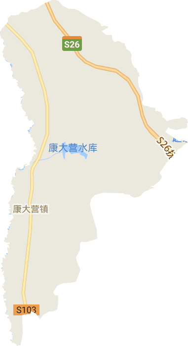 康大营镇电子地图