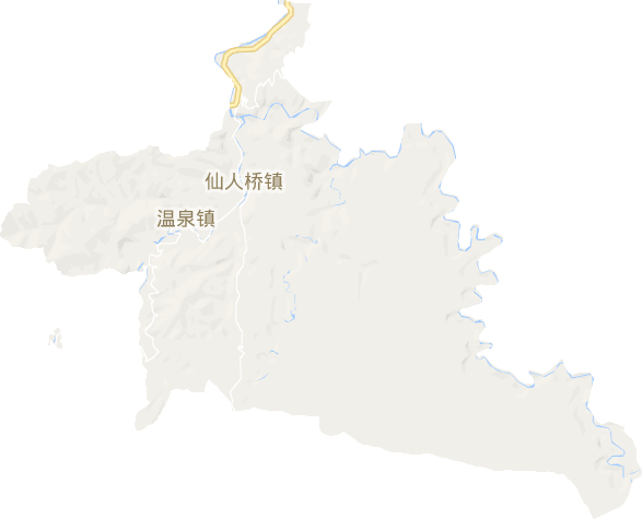 仙人桥镇电子地图