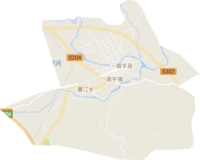 靖宇镇电子地图
