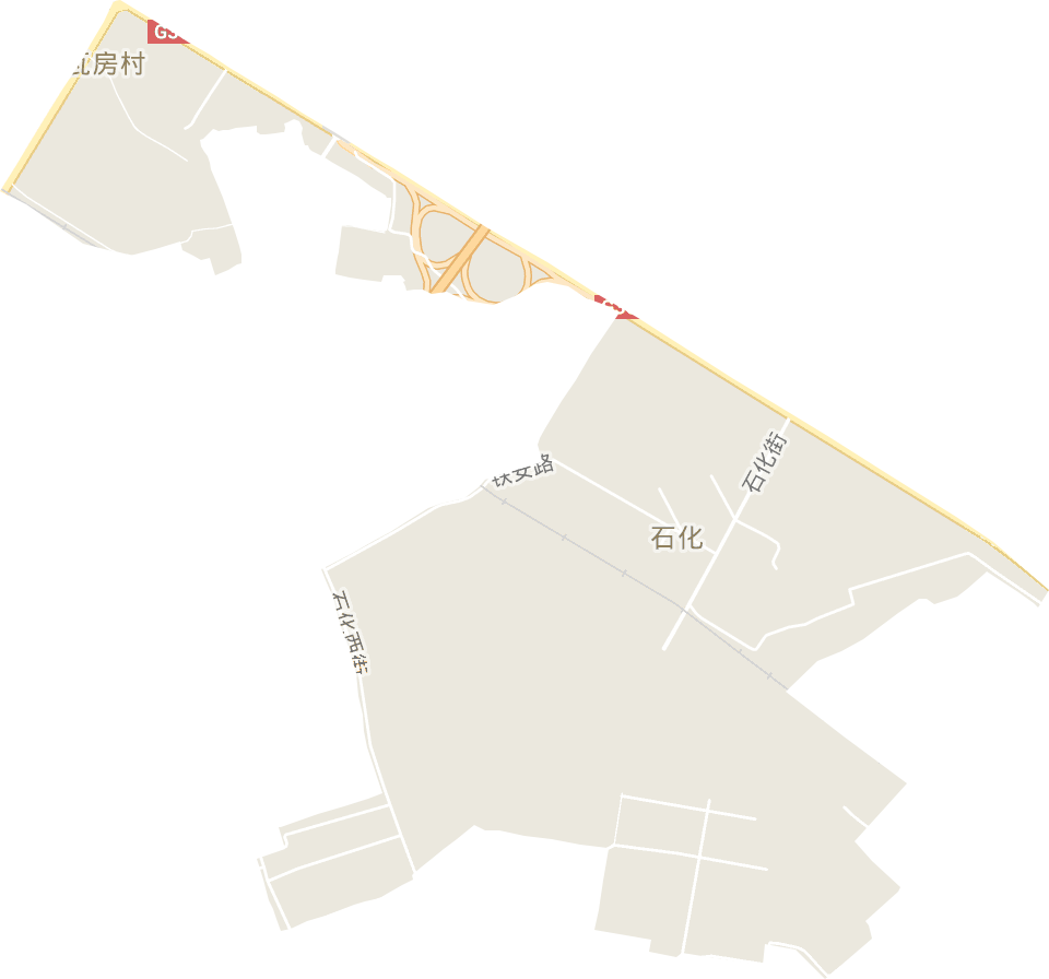 石化街道电子地图
