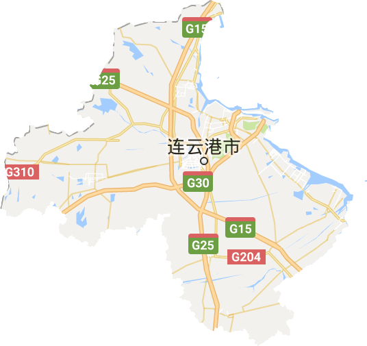 连云港市电子地图